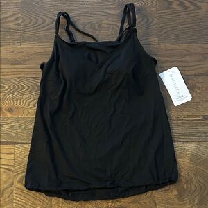 Athleta Black Bra Cup Tankini